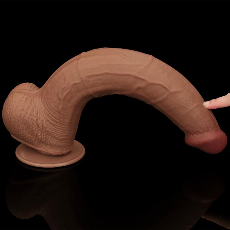 Dildo Dual Density Piel Deslizante 135