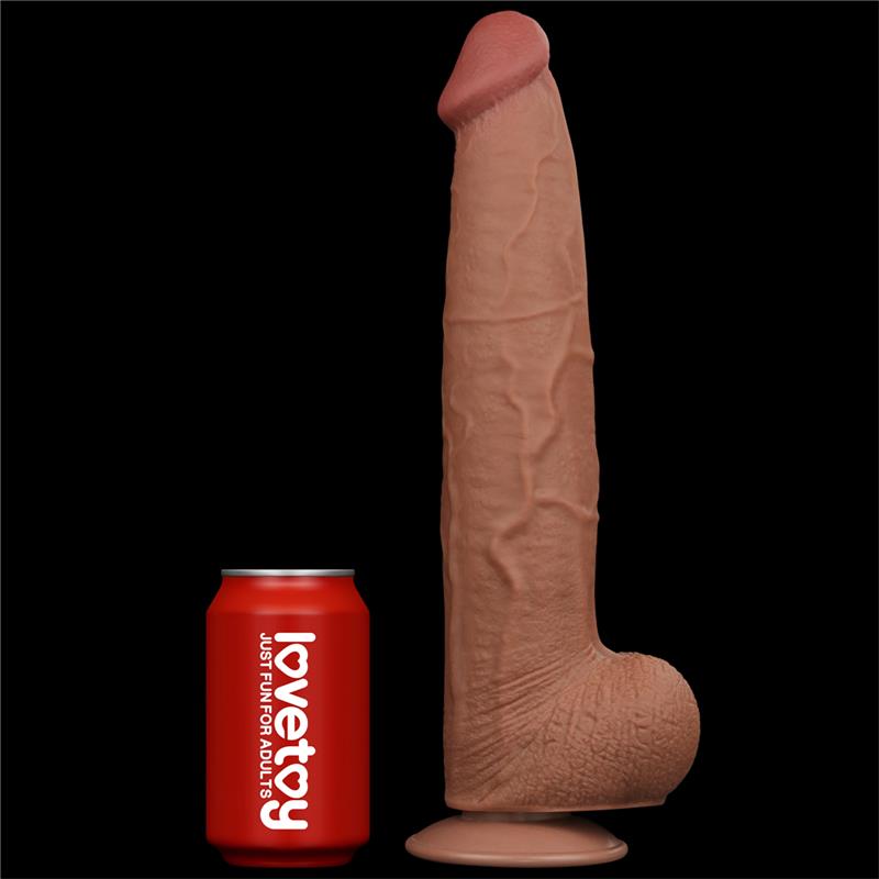 Dildo Dual Density Piel Deslizante 135