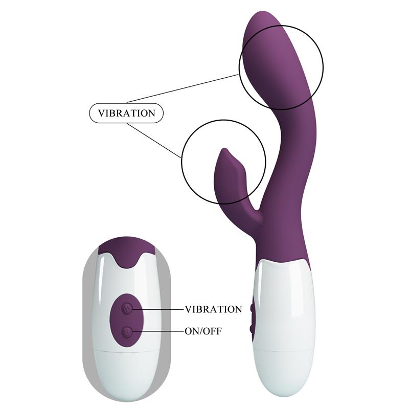 Vibrador Brighty 30 funciones Purpura