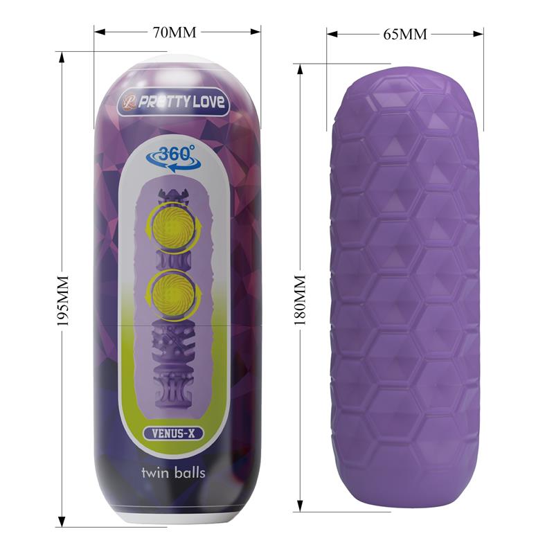 Venus X Masturbador Masculino Twin Balls