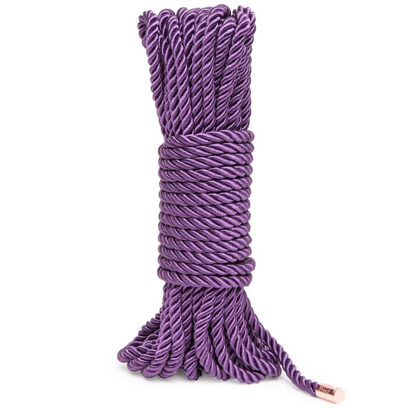 Want to Play Cuerda de Seda para Bondage 10 metros Purpura