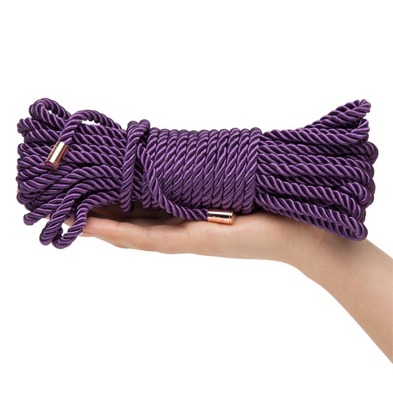 Want to Play Cuerda de Seda para Bondage 10 metros Purpura