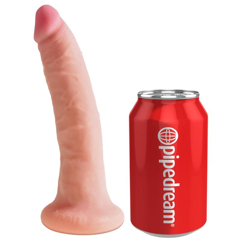 King Cock Plus Pene 7 Dual Density Color Natural