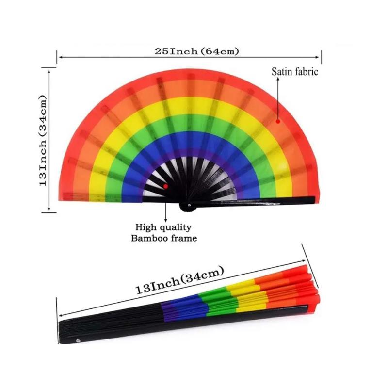 Abanico LGBT XXL