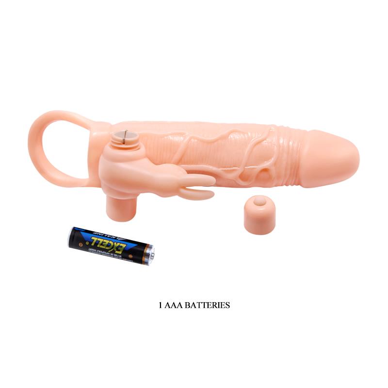 Brave Man Funda para el Pene con Vibracion