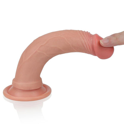 Dildo Nature 7 Silicona Liquida Natural