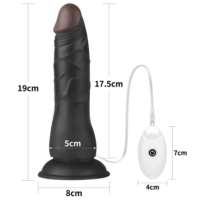 Arnes Ajustable con Dildo 10 Vibraciones 75