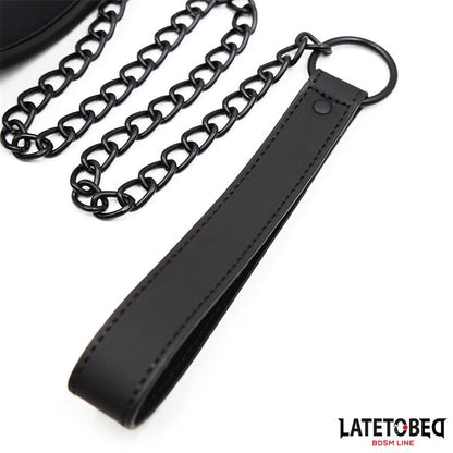 Set Collar y Correa Neopreno Negro