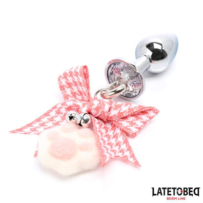 Plug Anal con Joya y Pompon