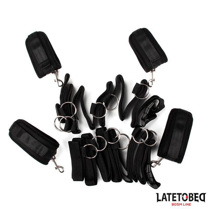Ataduras para la Cama con 4 Enganches